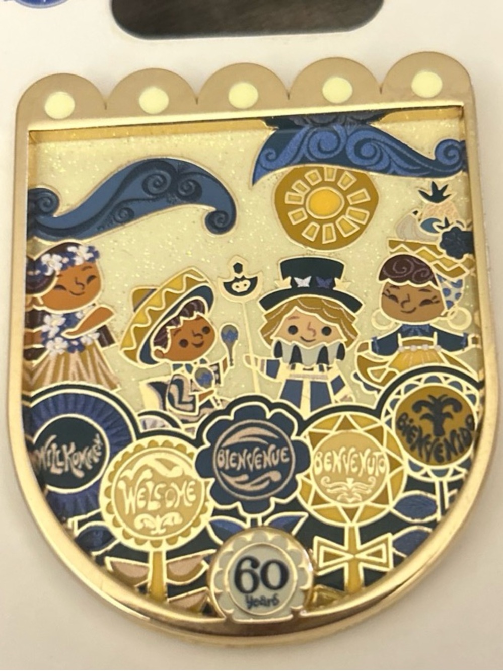 Disney it’s a small world 60th anniversary pin